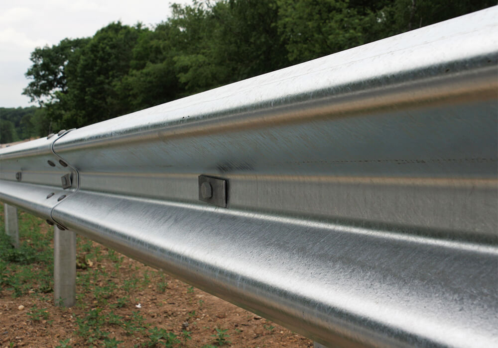 Metal Beam Crash Barrier